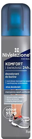Farmona Nivelazione Déodorant pour chaussures pour homme Fraîcheur jusqu'à 24 heures 180 ml
