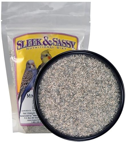 SLEEK & SASSY Mineralized Health Grit for Birds (40 oz.)