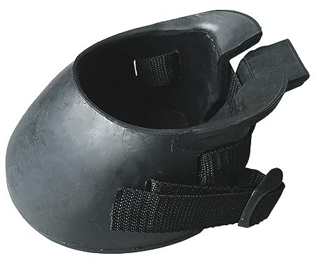 Btstil Hufschuhe für Pferde rutschfeste, Hufschutzstiefel mit Einstellbarer Dichtheit, Professionell Gummi Hufschutz für Pferde Reittraining, Lsolieren Schmutzwasser (1 Stück, M)