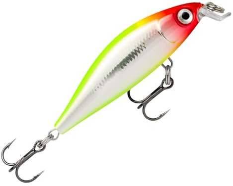 Rapala, X-Light Pop Angelköder, schwimmender Süßwasserköder, Schwimmtiefe: Oberfläche, Angelgerät aus Kunststoff