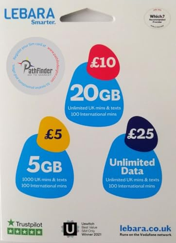 Lebara Sim Card - Pathfinder Retail Pack