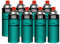 INTEC - Pack 8 Bouteilles de gaz Butane 227gr Cartouche de gaz Camping Compacte Encliquetable Réchaud Desherbeur Barbecue