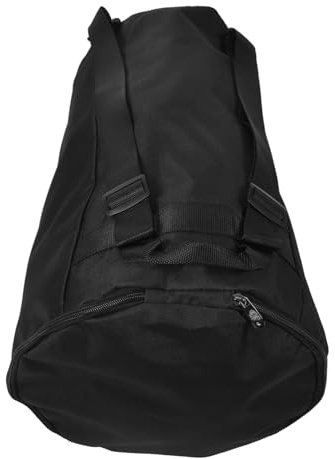 Instrumententasche für Afrikanische Trommeln 10 Zoll mit Rucksack | Oxford Stoff, Breite Träger, Schwarz, für Musikliebhaber, Praktische Aufbewahrung für Instrumente