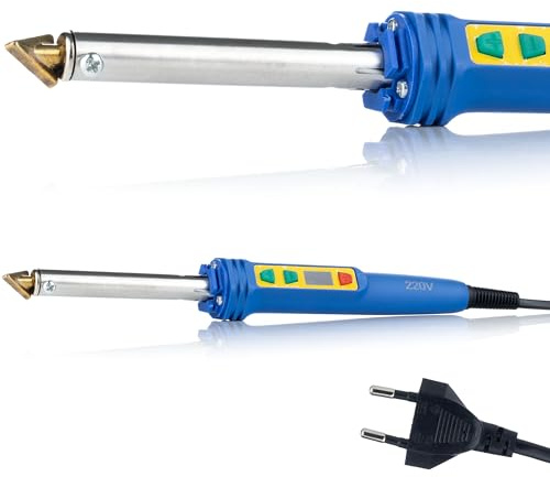 Rosfix Set Saldatore Plastica RBK120W – 120W, 200–600°C, 5 Reti, 7 Tipi di Plastica | Riparazione e Fusione Materiali Termoplastici | Attrezzo Professionale