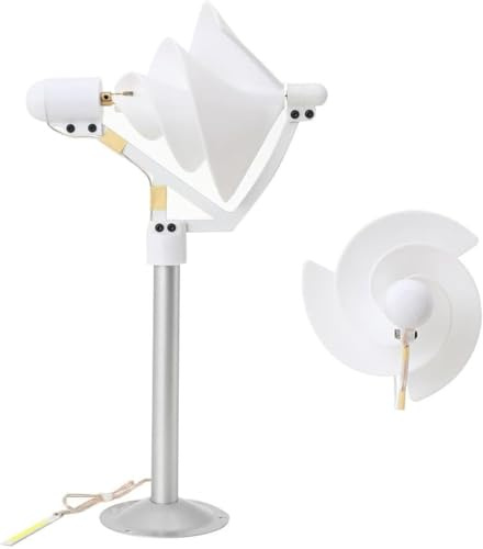 Micro Spiral Wind Generator, Rose-shaped Vertical Wind Turbine, Breeze Start Generator-1-12V Generate Electricity, Permanent Magnet Generator, for Teaching Supplies, Science Experiments