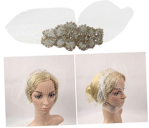 Ipetboom Coiffe Légère En Maille Diamant Pour Femme Idéale Pour Des Photos Et Événements Élégants