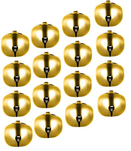 Artibetter 60stücke Kleine Dekorative Weihnachtsglocken Vielseitige DIY-bastelglocken Gold Für Schmuck Schlüsselanhänger Und Weihnachtsbaumdeko