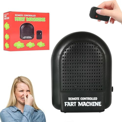 Remote Control Fart Machine, Funny Prank Toy Electronic Fart Sound Maker Pocket Size Fart Machine with Remote Fart Whistle Gag Gift for Kids and Adults