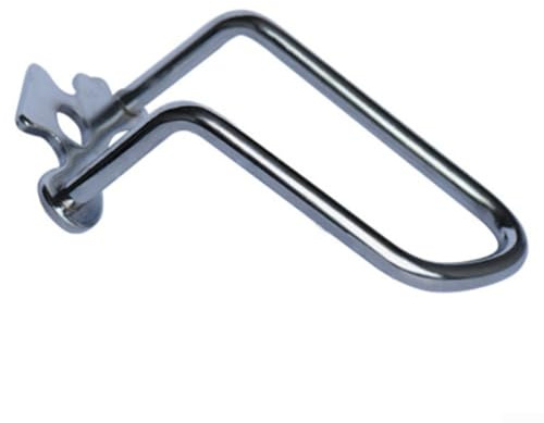 Robusto protector de cadena para protección de desviador trasero en bicicletas al aire libre (plata)