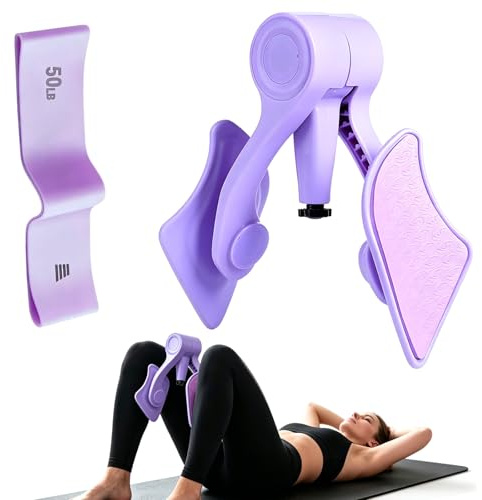 QingWing Thigh Master con Banda Resistencia 10-20kg Resistencia Ajustable