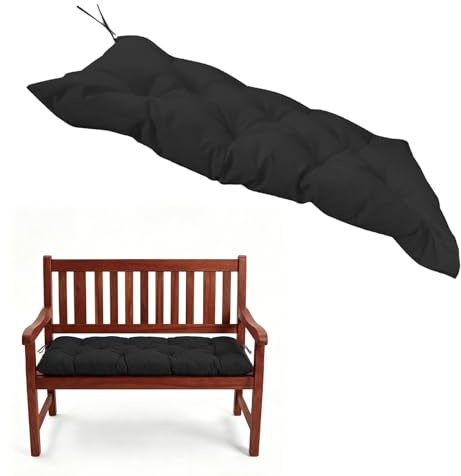 BOFITENG Cuscino per panca da giardino, per interni ed esterni, 100 x 50 x 10 cm, per dondolo da giardino, rivestimento lavabile