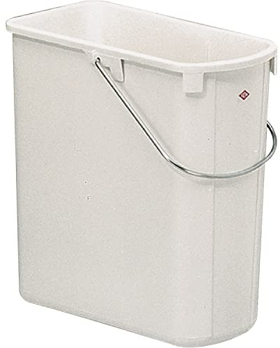 Wesco Ersatzeimer Solo für Mülleimer 19 Liter, Kunststoff weiß