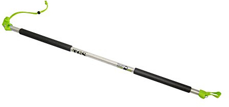 PREMIUM Rip Trainer Stange | Innovation aus Deutschland - 3-teilig zerlegbar | passt in jede Sporttasche | hochwertiger Stick aus Alu Vollmaterial | inkl. Sportbeutel | Made in Germany | Rip Trainer Stange, Zerlegbar In 3 Teile, Passt In Jede Sporttasche, Inklusive Sportbeutel, Made In Germany