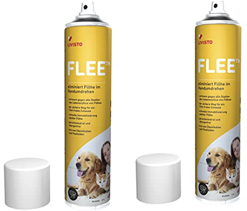 Livisto Flee Umgebungsspray - 400 ml - Doppelpack- 2x 400 ml