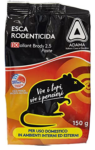 Kollant 9756805 Esca Topicida, Pasta, Nero, 150 grammi
