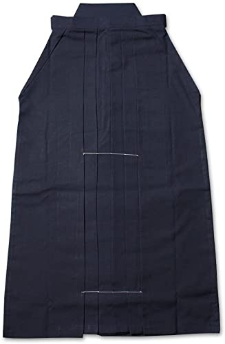 Kendo Hakama Pants Iaido Aikido Hapkido Hakama Uniform Costum Martial Arts Sportswear - Navy Blue