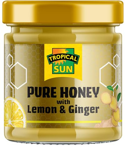 Tropical Sun Miele Con Limone & Zenzero 250g