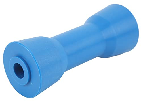 Aramox Rouleau de Quille de Remorque, Rouleau de Quille en PVC Bleu Marine Rouleau de Quille 160mm Auto Centrage pour Remorques Bateaux