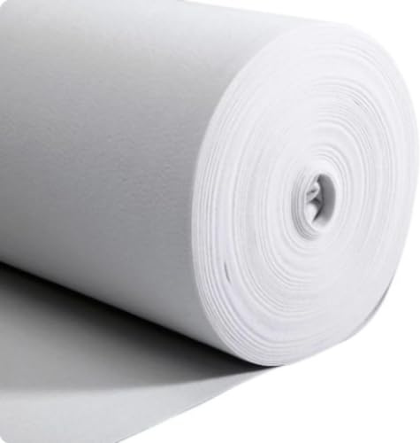 DI GIULIO SRL Passatoia Bianca per Eventi Tappeto Bianco Varie Misure Larg. 100 cm in Feltro | Prodotto Italiano | Grandi Occasioni Chiesa Matrimonio Negozio (20 metri)