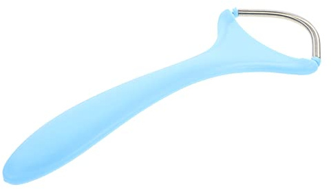 Manueller Feder Epilierer Blau, Kunststoff Edelstahl, für Gesichtshaare | Federdesign, Schnelle Haarentfernung, für Wangen und Oberlippe, Handliches Beauty Tool Zufällige Farbe