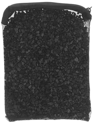 Happyyami 1 Paquet Charbon De Filtré Filtre Média Filtrant pour Étang Pierre Filtrante pour Aquarium Lumière Éponges Plantes Aquarium De Charbon De Bois Air Charbon Black