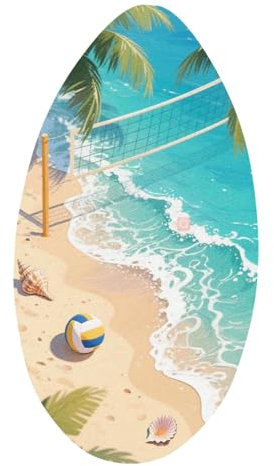 Aymzbd Skimboard, Strand Sandboard, Flachwasser, Bodyboard, Skimboard für Jugendliche, Anfänger, 30 Inch