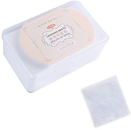 Gatuida 1000 Stück Dünne Vliesstoff Gesichtspads aus Hautfreundlichem Nonwoven Leichte Make Up Entferner Pads für Tägliche Hautpflege und Sanfte Reinigung