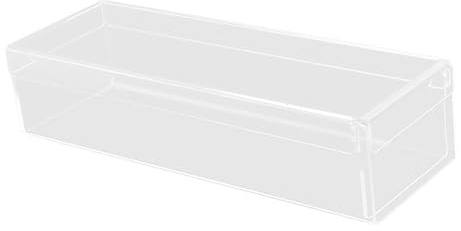 Baoblaze Contenitore per tiramisù, Porta Dessert, utensile da Cucina Fai da Te, Versatile, Antiaderente, Scatola Rettangolare Trasparente per Cucina,
