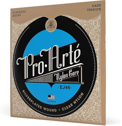 LKJAUOZ 1 Paquet Corde Guitare Classique - Cordes En Nylon Pro-Arte Ej46 Tension Normale Pour Guitare Classique