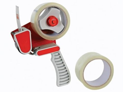 Tool Land DTDIS2T Bopp Packing Tape Dispenser 2 Rolls