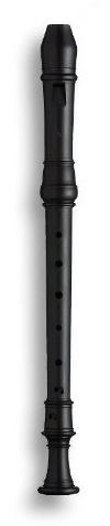 Mollenhauer 5224 Denner Alt-Blockflöte Grenadill Natur-Holz Barock Doppelloch