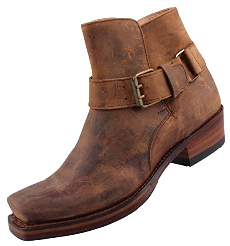 Sendra Boots , Boots biker homme - Marron - Marron, 43 EU