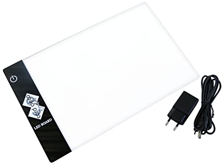 CARD DECO ESSENTIALS Leuchttisch 34,5x22cm 1,95m Kabellänge