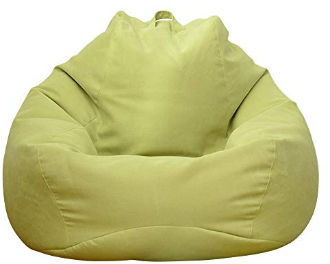 Ghopy Sittsäck för vuxna och barn, XXL (120 x 100 cm), jättesaccosäck utan fyllning av tyg, sittsäck för vardagsrum, för stor soffa och vilstol, för inomhus- och utomhusbruk