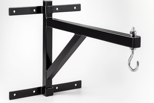 PUNCH BAG BRACKET by Athletics Gear |16-guage Heavy Duty with D-Shackle Swivel & Fixings