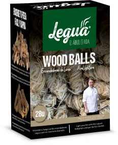 Legua Wood Balls (4), Fire Starter