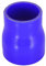 X AUTOHAUX 51-63mm 2-2,5 ID Manguera Recta de Silicona de Refrigeración Azul para Coche