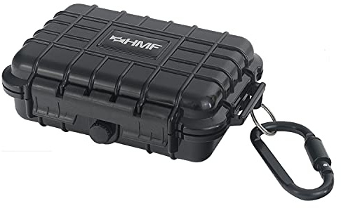 HMF ODK500 Outdoor-Koffer klein, wasserdichte Box für Boot und Freizeit | 16,5 x 12 x 5,4 cm