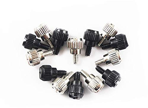 Schrauben, Mehrzweckschrauben, Rändelschraube, 10 Stück 6#-32 * 5/6 mmGewindezähne Länge 5 mm 6 mm Computer-PC-Gehäuse Lüfter Werkzeuglose Einstellschraube Rändelschrauben Rändelschraube M3,5 (Länge: