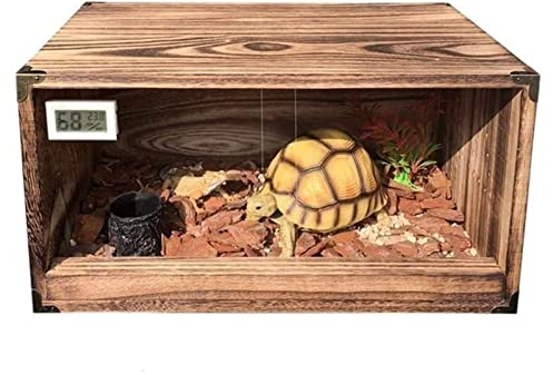 Großes Reptilien-Terrarium, Amphibien-Tank, Reptilien-Terrarium, Eidechsen-Schildkröten-Schlange – Zucht-Transportbox für Käfige, Habitat-Tank, Heimtierladen-BO