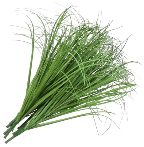 Décoration Plante Artificielle Haute 12 Pièces en Plastique, Vert Clair