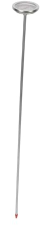 Toyvian Thermomètre De Sol En Acier Inoxydable 50 Cm Pour Compost Et Jardinage, Outil De Mesure De Température Du Sol Rapide, Plage 10 à 100°c, Usage Domestique Et Serrage