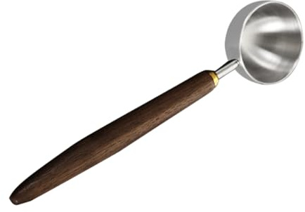 iplusmile Cuillère Doseuse à Café Avec Manche Bois Cuillère à Grains De Café Et Moulu Pratique Pour Thé Sel Sucre Et Épices