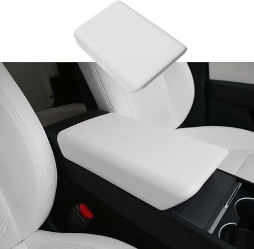 Tesla Model Y 25-26 Juniper Model 3 24-25 Highland Centre Armrest Cover, Armrest Cover, Protective Interior for Tesla Model Y Juniper 25-26 and Model 3 Highland 24-25