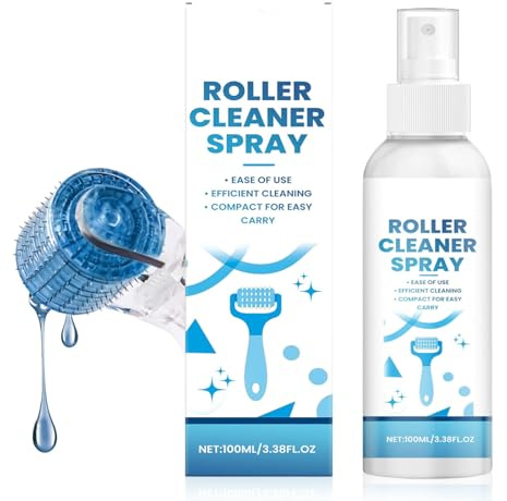 100ml Derma Roller Cleaner, Derma Roller Disinfectant Spray, Effective Cleaning of Beard Rollers Microneedle Pens Scissors Manicure Sets, Suitable for Face Toning Devices