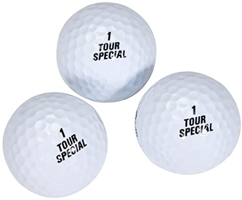 Srixon Palline da golf Tour Special SF 2 strati Unisex Adulto, Bianco, M, 15 Unità