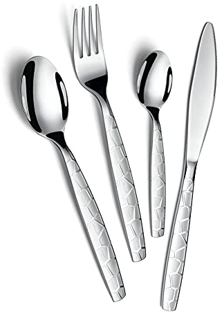 Bon Mosaic 24-Piece Stainless Steel Cutlery Set