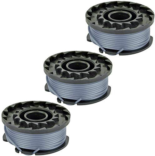 SPARES2GO Spool Line Feed for Qualcast CLGT2425H/A Strimmer Trimmer (Pack of 3)
