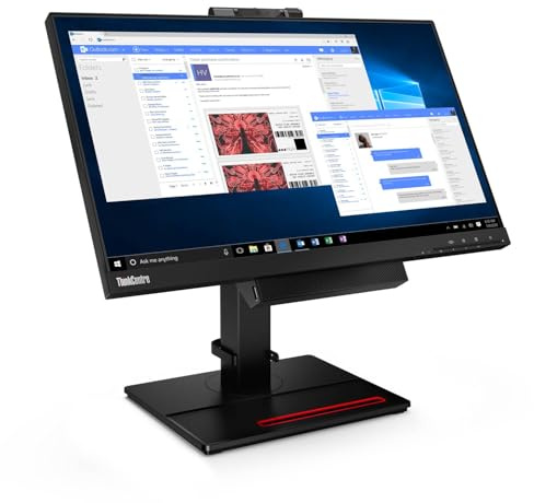 Lenovo ThinkCentre Tiny-in-One 24 Gen 4 23.8 Full HD WLED Monitor LCD - 16:9 - Negro - Clase 24 - Tecnología de conmutación en Plano (IPS) - 1920 x 1080-16.7 Millones de Colores - 250 Nit - 4 ms w