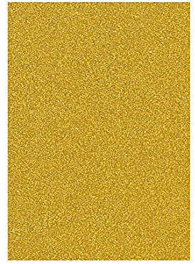 Glitzer-Papier, A4, glitzernd, glänzend, Bastelbögen, Bastelpapier, Bastelbedarf, Bastelbedarf, Bastelbedarf, für Bastelarbeiten, Scrapbooking, DIY-Projekte, Party-Dekorationen (Gold), 20 Stück